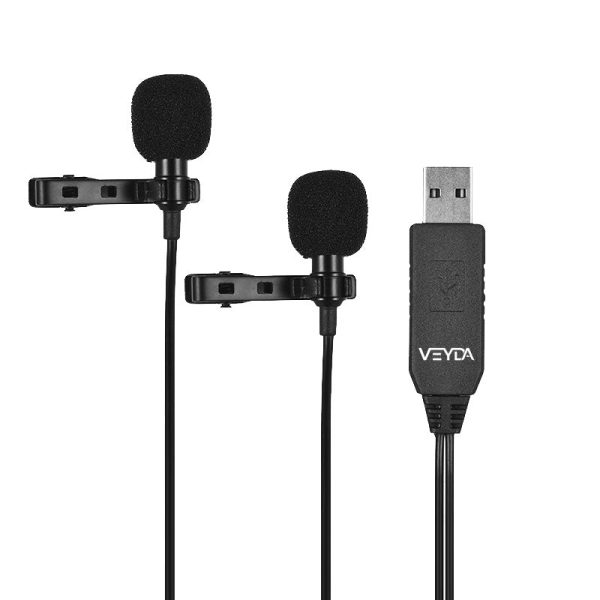 VEYDA VD-LU2 DUAL HEAD LAV MIC For Sale