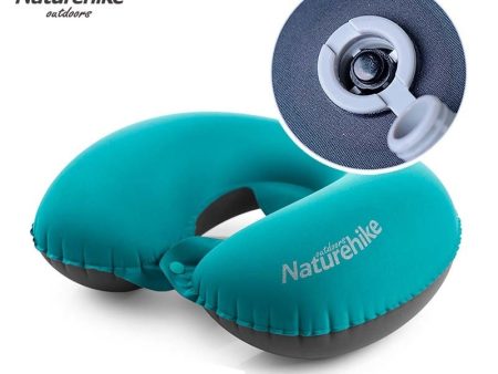 NatureHike Clearance Price Inflatable U-Shape Neck Pillow Mats Ultralight Inflatable Comfortable Outdoor Sleeping Camping Pillow Fashion