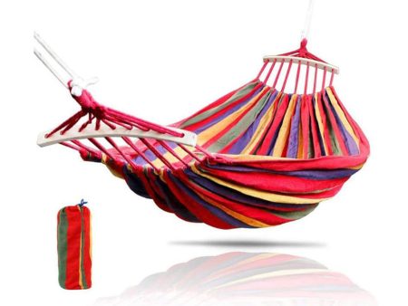 Portable Hanging Hammock Indoor Home Bedroom Hammock Lazy Chair Travel Outdoor Camping Swing Chair Thick Canvas Bed Hammocks Cheap