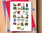 Great Britain Alphabet Greetings Card Online Hot Sale