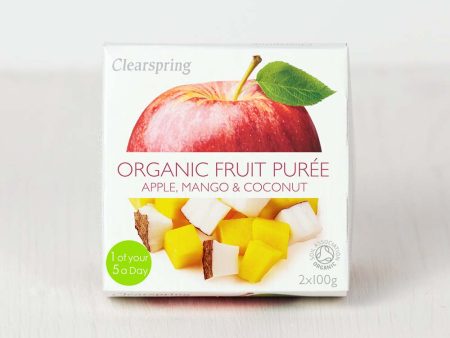 Organic Fruit Purée -  Apple, Mango & Coconut (12 Pack) For Cheap