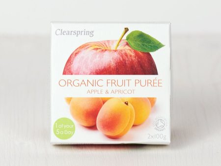 Organic Fruit Purée - Apple & Apricot Sale