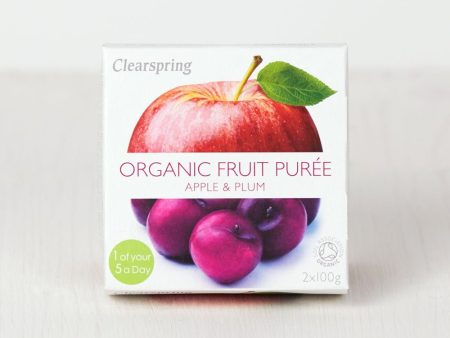 Organic Fruit Purée - Apple & Plum (12 Pack) Discount