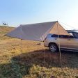 Car Shelter Shade Camping Side Car Roof Top Tent Awning Waterproof UV Portable Camping Tent Automobile Rooftop Rain Canopy Cheap