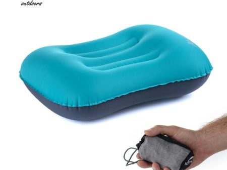 Naturehike Inflatable Pillow Travel Air Pillow Neck Camping Sleeping Gear Fast Portable TPU NH17T013-Z Online Sale