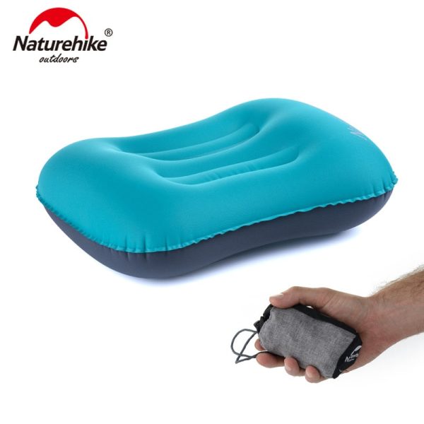 Naturehike Inflatable Pillow Travel Air Pillow Neck Camping Sleeping Gear Fast Portable TPU NH17T013-Z Online Sale