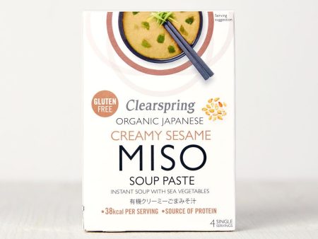 Organic Instant Miso Soup Paste - Creamy Sesame Online Sale