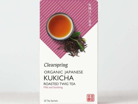 Organic Japanese Kukicha - 20 Tea Sachets Sale