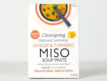 Organic Instant Miso Soup Paste - Ginger & Turmeric Supply