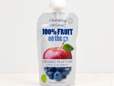 Organic 100% Fruit on the Go - Apple & Blueberry Purée Supply