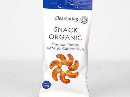 Snack Organic - Yaemon Tamari Roasted Cashew Nuts Supply