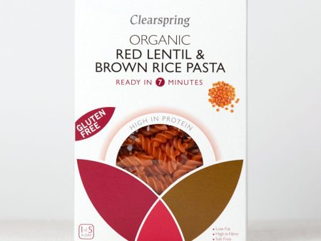 Organic Gluten Free Red Lentil & Brown Rice Pasta For Sale