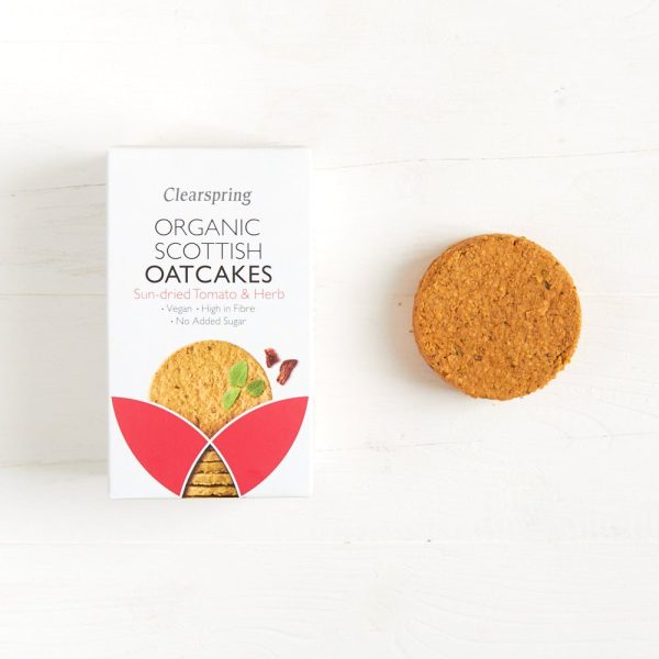 Organic Oatcakes - Sun-Dried Tomato & Herb Online Sale