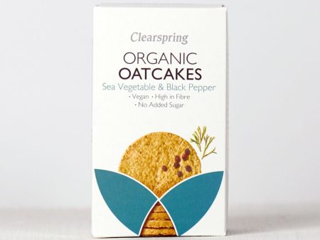 Organic Oatcakes - Sea Vegetable & Black Pepper For Discount