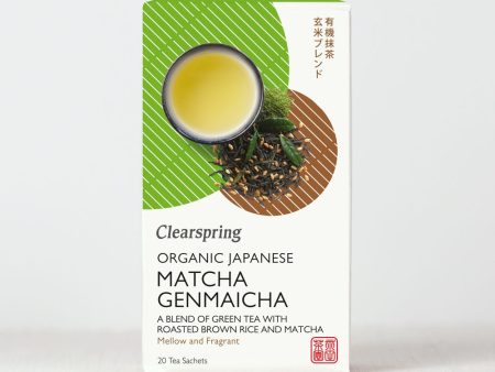 Organic Japanese Matcha Genmaicha - 20 Tea Sachets Discount