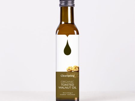 Organic Toasted Walnut Oil - 250ml Supply