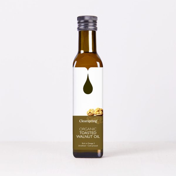 Organic Toasted Walnut Oil - 250ml Supply