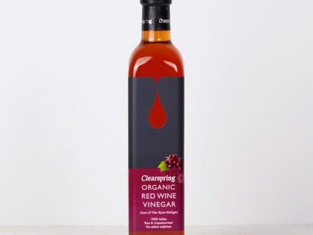 Organic Red Wine Vinegar - 500ml For Sale