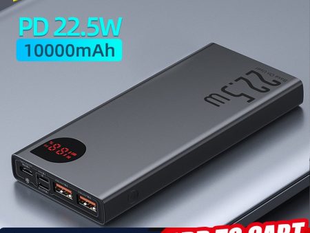 Baseus Power Bank 10000mAh with 20W PD Fast Charging Powerbank Portable Battery Charger PoverBank For iPhone 12Pro Xiaomi Huawei Online Sale