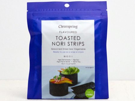 Japanese Flavoured Toasted Nori Strips - Dried Sea Vegetable For Discount