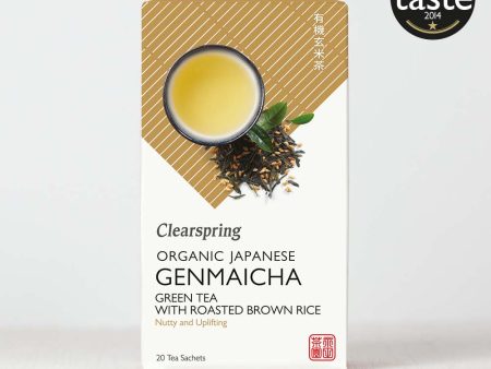 Organic Japanese Genmaicha - 20 Tea Sachets (4 Pack) Cheap