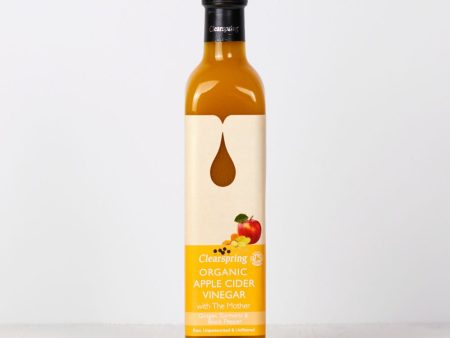 Organic Apple Cider Vinegar with the Mother - Ginger, Turmeric & Black Pepper Online Hot Sale